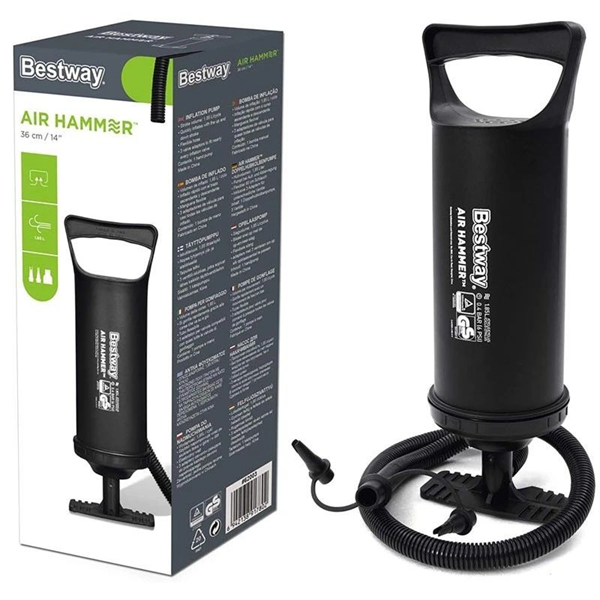 ΤΡΟΜΠΑ ΠΟΔΟΚΙΝΗΤΗ bestway 12x36εκ. 1.85lt  N62003 ΚΑΘΕΤΗ