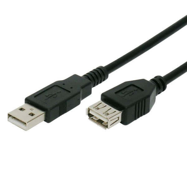 ΚΑΛΩΔΙΟ USB 2.0 ΑΡΣΕΝΙΚΟ-ΘΥΛΗΚΟ  ΕΠΕΚΤΑΣΗ 3,0Μ OMEGA