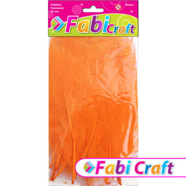 ΠΟΥΠΟΥΛΑ ΧΕΙΡΟΤΕΧΝΙΑΣ FΑΒΙ +-14εκ. 10ΓΡΑΜ  25TEM ΠΟΡΤΟΚΑΛΙ130405