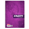 ΤΕΤΡΑΔΙΟ ΣΠ. GRAVITY 17Χ25 Β5 2Θ 4 ΧΡΩΜΑΤΑ 60φ./120σελ.