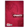 ΤΕΤΡΑΔΙΟ ΣΠ. GRAVITY 17Χ25 Β5 2Θ 4 ΧΡΩΜΑΤΑ 60φ./120σελ.