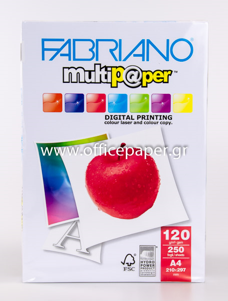 ΧΑΡΤΙ Α4 FABRIANO 120g/m2  ΠΑΚ 250 ΦΥΛΛΑ