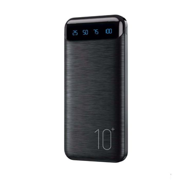 POWERBANK MAXLIFE MXPB-01  20000mAh BLACK 2XUSB
