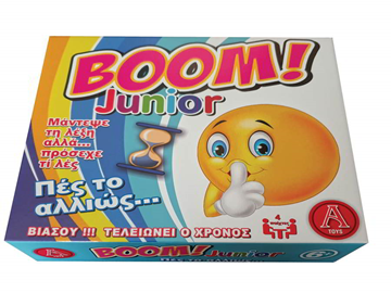 ΕΠΙΤΡΑΠΕΖΙΟ ΠΑΙΧΝΙΔΙ BOOM-JUNIOR ALFA TOYS, 27X30X7ΕΚ. 0110-1