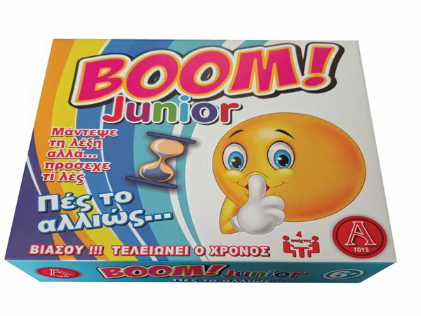 ΕΠΙΤΡΑΠΕΖΙΟ ΠΑΙΧΝΙΔΙ BOOM-JUNIOR ALFA TOYS, 27X30X7ΕΚ. 0110-1
