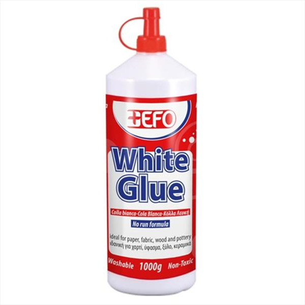 ΚΟΛΛΑ ΛΕΥΚΗ 1000ΓΡ +EFO WHITE GLUE 771000