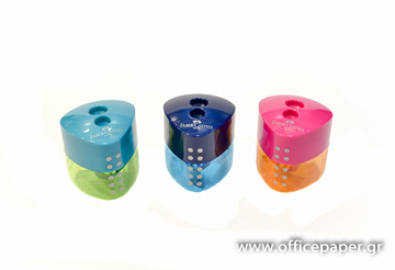 ΞΥΣΤΡΑ ΒΑΡΕΛΑΚΙ FABER CASTEL ΔΙΠΛΗ GRIP AUTO  ΜΠΛΕ-ΓΑΛΑΖΙΟ  183102 2019