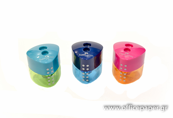 ΞΥΣΤΡΑ ΒΑΡΕΛΑΚΙ FABER CASTEL ΔΙΠΛΗ GRIP AUTO  ΜΠΛΕ-ΓΑΛΑΖΙΟ  183102 2019