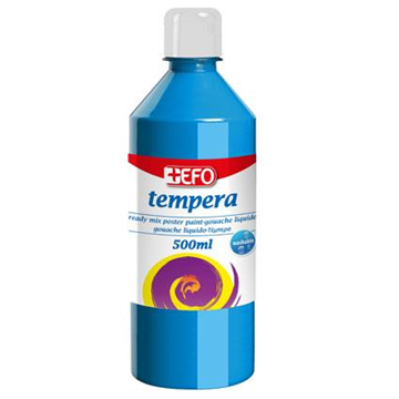 ΤΕΜΠΕΡΑ +EFO 500ml ΓΑΛΑΖΙΑ CYAN No 385510