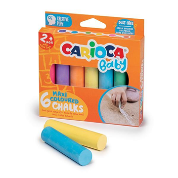 ΚΙΜΩΛΙΕΣ ΓΙΓΑΣ CARIOCA 6ΤΕΜ BABY 43550