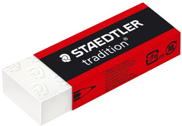 ΓΟΜΟΛΑΣΤΙΧΑ STAEDTLER NORRIS ΛΕΥΚΗ ΜEΓΑΛΗ TRADITION 526 T20