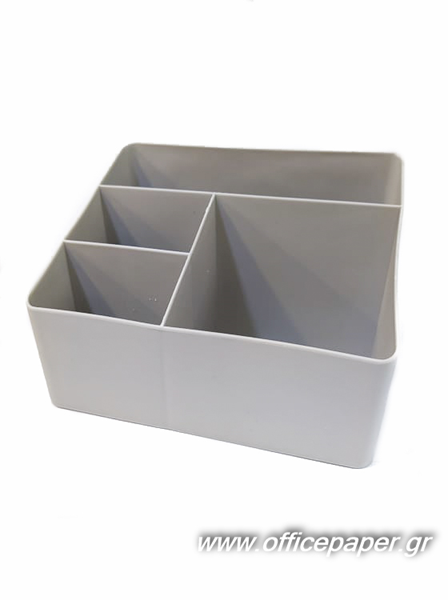 ΜΟΛΥΒΟΘΗΚΗ-ΠΟΛΥΘΗΚΗ ΚΑΛΛΥΝΤΙΚΩΝ  18x13,5x15 εκ. ΓΚΡΙ 35903-08