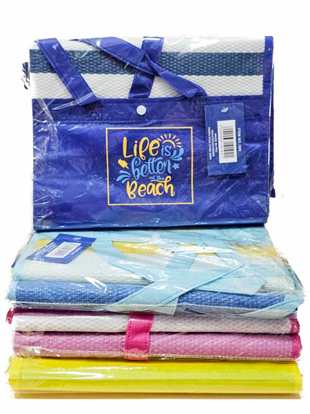 ΨΑΘΑ ΠΑΡΑΛΙΑΣ (ΤΣΑΝΤΑ) ΜΕ ΜΑΞΙΛΑΡΙ ΠΛΑΣΤΙΚΗ 90Χ180 ΡΙΓΕ