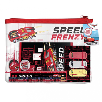 ΣΧΟΛΙΚΟ ΣΕΤ DISNEY CARS 10 ΤΜΧ. ΣΕ PVC ΤΣΑΝΤΑΚΙ 000563034
