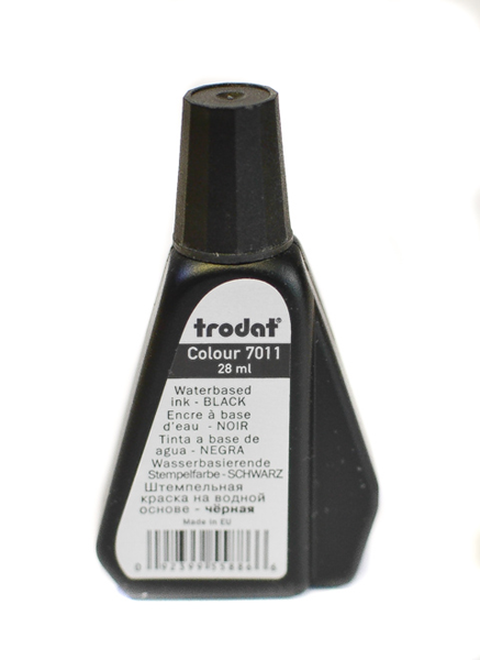 ΜΕΛΑΝΗ ΑΥΤΟΜΑΤΩΝ ΣΦΡΑΓΙΔΩΝ TRODAT ΜΑΥΡΟ 28ml 7011