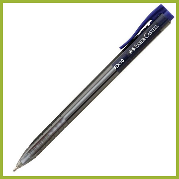 ΣΤΥΛΟ FABER CASTEL RX-10 ΠΑΤΗΤΟ 1,00mm  ΜΠΛΕ 545551