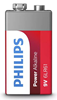 ΜΠΑΤΑΡΙΕΣ PHILIPS 9V POWER ALKALINE 6LR61