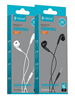 ΑΚΟΥΣΤΙΚΑ ΜΙΝΙ CELEBRAT G28 ΜΑΥΡΑ HANDSFREE 3.5mm σύνδεση, Φ10mm, 1.2m, μαύρα