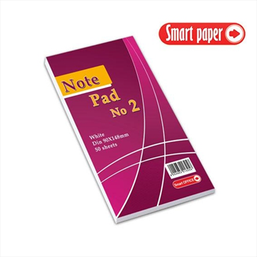 ΜΠΛΟΚ ΓΡΑΦΗΣ ΚΟΛΛΗΤΟ Ν2 9.0Χ14.8cm  50Φ ΛΕΥΚΑ ΦΥΛΛΑ