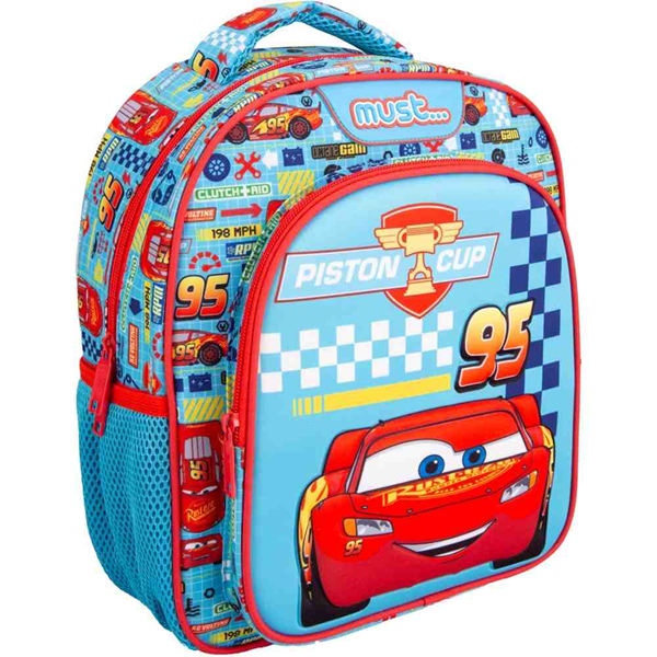 ΤΣΑΝΤΑ ΠΛΑΤΗΣ ΝΗΠΙΟΥ 27Χ10Χ31 2ΘΗΚΕΣ CARS PISTON CUP