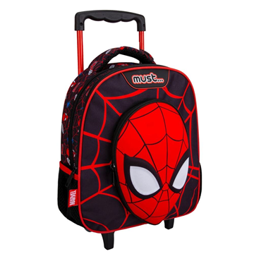 ΤΣΑΝΤΑ ΤΡΟΛΛΕΥ ΝΗΠΙΟΥ 27Χ10Χ31 2ΘΗΚΕΣ SPIDERMAN