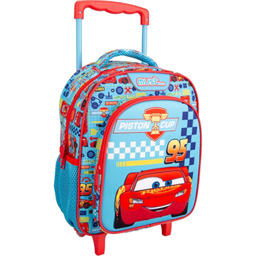 ΤΣΑΝΤΑ ΤΡΟΛΛΕΥ ΝΗΠΙΟΥ 27Χ10Χ31 2ΘΗΚΕΣ CARS PISTON CUP