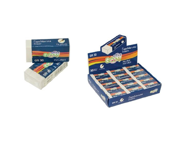 ΓΟΜΟΛΑΣΤΙΧΑ GROOVY ΛΕΥΚΗ ΜΙΚΡΗ GR30