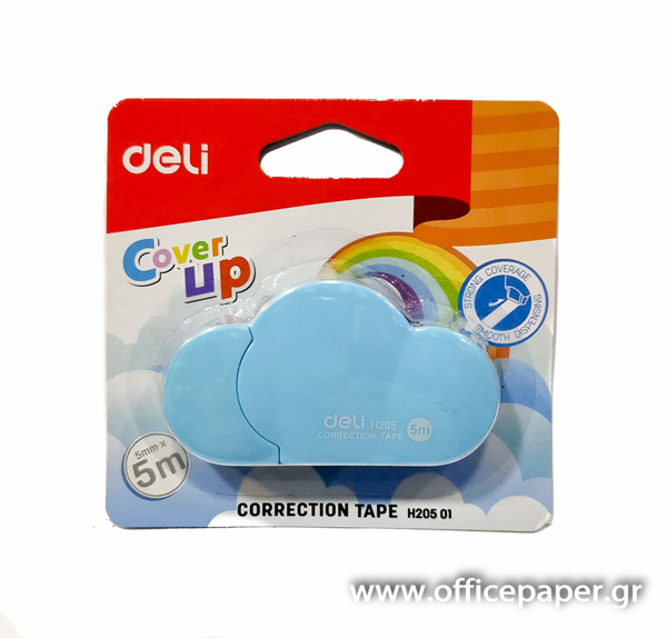 ΔΙΟΡΘΩΤΙΚΟ DELI ΤΑΙΝΙΑ 5mmX30 Metres COVER UP BLUE Νο H205 01 RAINBOW