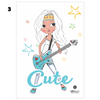 ΤΕΤΡΑΔΙΟ ΚΑΡΦΙΤΣΑ CUTE GIRL 17X25 40Φ SALKO 7140