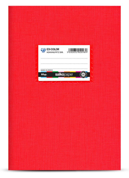 ΤΕΤΡΑΔΙΟ ΜΕΓΑΛΟ ΚΑΡΕ EX-COLOR ΚΟΚΚΙΝΟ 17Χ25 50Φ. 80gr.W/F ΕΛΛΗΝΙΚΟ ΠΡΟΙΟΝ