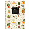 ΤΕΤΡΑΔΙΟ ΣΠΙΡΑΛ SALKO NOTE 17X25 60Φ*120σελ. ΘΕΜΑΤΑ 2