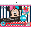 ΜΠΛΟΚ ΖΩΓΡΑΦΙΚΗΣ MINNIE 21X29cm A4 40Φ ΔΙΑΦΟΡΑ ΕΞΩΦΥΛΛΟ 3404