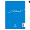 ΤΕΤΡΑΔΙΟ ΣΠΙΡΑΛ MONO SALKO NOTEBOOK FLUO 21X29 120Φ-240σελ. ΘΕΜΑΤΑ 4 6429