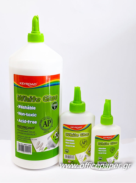 ΚΟΛΛΑ ΛΕΥΚΗ 60ΓΡ KEYROAD WHITE GLUE KR971294