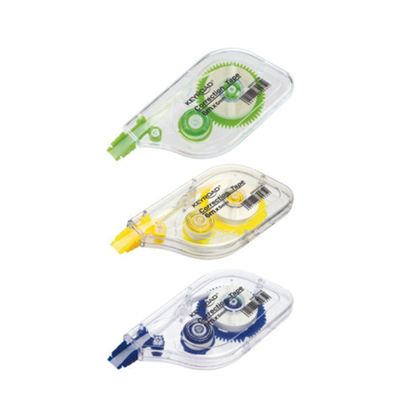 ΔΙΟΡΘΩΤΙΚΟ KEYROAD ΤΑΙΝΙΑ 5mmX6 Metres 3 ΧΡΩΜΑΤΑ KR-972718