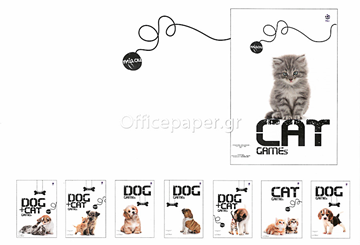 ΤΕΤΡΑΔΙΟ ΚΑΡΦΙΤΣΑ AG CUTTIES 17X25 40Φ ΑΣΣΟΡΤΙ ΣΧΕΔΙΑ