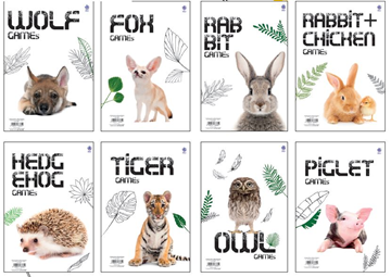 ΤΕΤΡΑΔΙΟ ΚΑΡΦΙΤΣΑ AG CUTTIES ΖΩΑΚΙΑ 17X25 40Φ ΑΣΣΟΡΤΙ ΣΧΕΔΙΑ