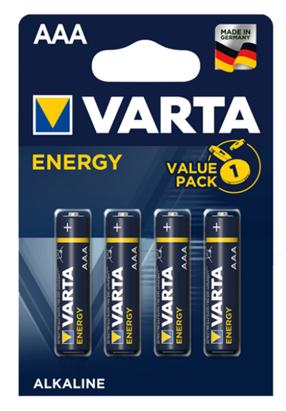 ΜΠΑΤΑΡΙΕΣ VARTA ENERGY ΑAΑ ALKALINE 4TEM (ΛΗΞΗ ΔΕΚ-2025)