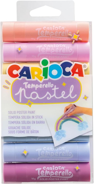 ΤΕΜΠΕΡΑ ΣΕ ΣΤΙΚ CARIOCA TEMPERELLO PASTEL 8TEM 42673