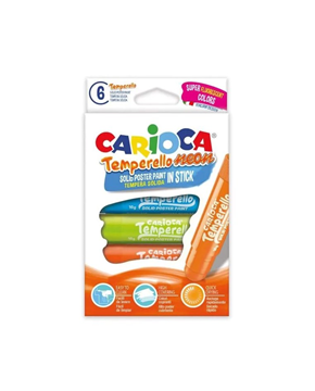 ΤΕΜΠΕΡΑ ΣΕ ΣΤΙΚ CARIOCA TEMPERELLO NEON 6TEM 42675