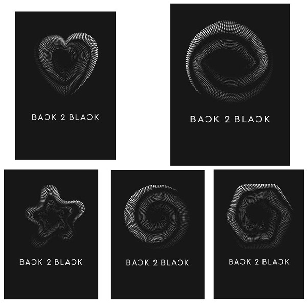 ΤΕΤΡΑΔΙΟ ΣΠΙΡΑΛ 17Χ24cm BACK TO BLACK 5 ΘΕΜΑΤΑ 60Φ 70gr.