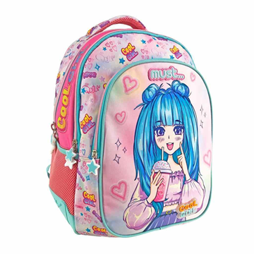 ΤΣΑΝΤΑ ΠΛΑΤΗΣ 32X18X43 3ΘΗΚΕΣ COOL GIRL 000585572
