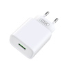 ΦΟΡΤΙΣΤΗΣ ΜΠΡΙΖΑΣ XO CE02D(EU) ΜΕ ΚΑΛΩΔΙΟ Lightning QC 3.0 18W 1x USB white