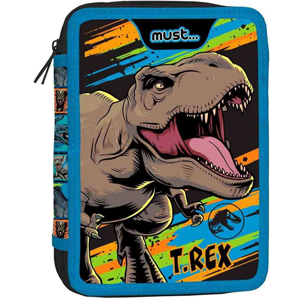 ΚΑΣΕΤΙΝΑ ΔΙΠΛΗ ΓΕΜΑΤΗ 15Χ5Χ21 Jurassic World T-Rex Must 000570979