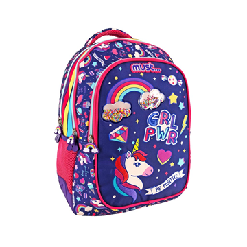 ΤΣΑΝΤΑ ΠΛΑΤΗΣ MUST 32Χ18Χ43 3ΘΗΚΕΣ BE POSITIVE