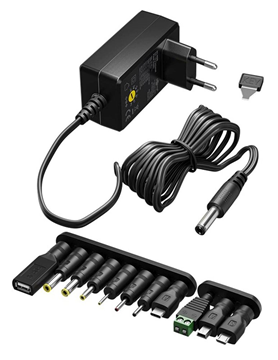 ΦΟΡΤΙΣΤΗΣ ΤΟΙΧΟΥ GOOBAY 64571 3V-12V, 7.2W/0.6A, 12 tips