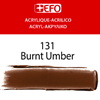 ΑΚΡΥΛΙΚΟ ΧΡΩΜΑ EFO 120ml BURNT UNBER ΚΑΦΕ ΣΚΟΥΡΟ σωληνάριο 389131