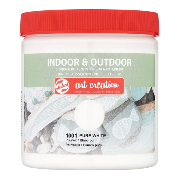 ΧΡΩΜΑ ΚΙΜΩΛΙΑΣ VINTAGE 1001 PURE WHITE 250ML TALENS ART CREATION