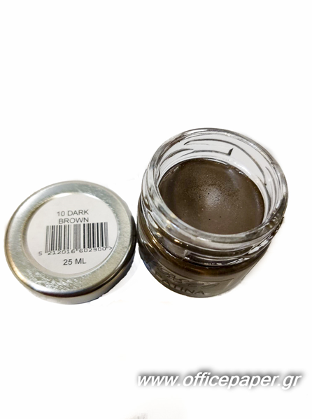 ΠΑΤΙΝΑ EL GRECO ΔΙΑΛΥΤΟΥ (ΚΕΡΙΟΥ) No10 DARK BROWN 25ml