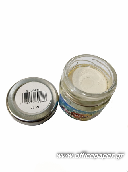 ΠΑΤΙΝΑ EL GRECO ΔΙΑΛΥΤΟΥ (ΚΕΡΙΟΥ) No8 WHITE 25ml